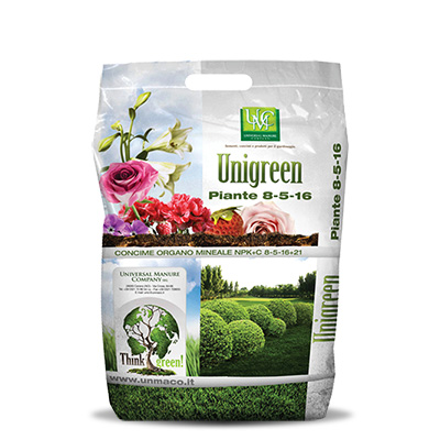 Unigreen 8-5-16 Piante - Fertilizzante